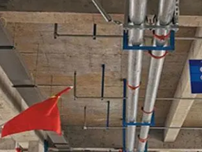 日照管廊支架的安装方法